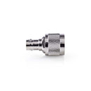 Nedis CSGP42940ME Satelliet- En Antenne-adapter N Male- Bnc Female 10 Stuks Metaal