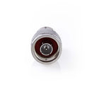 Nedis CSGP42942ME Satelliet- En Antenne-adapter N-male Pl259 Female Vernikkeld 75 Ohm Recht Metaal