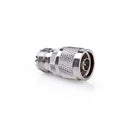 Nedis CSGP42942ME Satelliet- En Antenne-adapter N-male Pl259 Female Vernikkeld 75 Ohm Recht Metaal