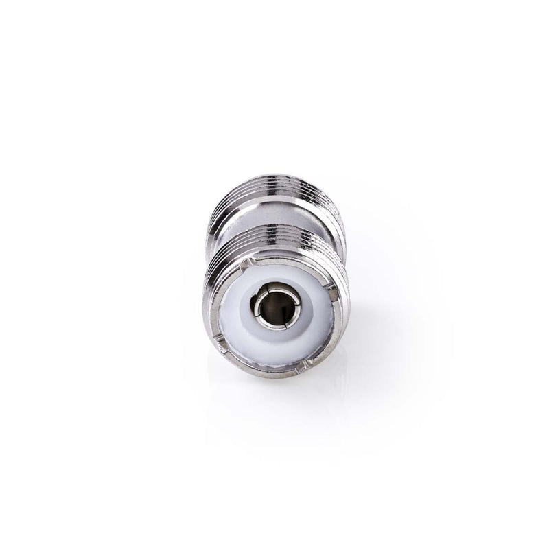 Nedis CSGP43940ME Satelliet- En Antenne-adapter Pl259 Female - Pl259 Female 10 Stuks Metaal