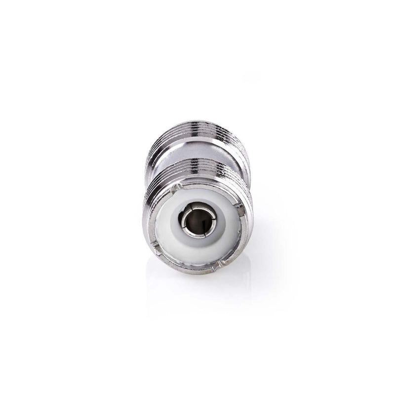 Nedis CSGP43940ME Satelliet- En Antenne-adapter Pl259 Female - Pl259 Female 10 Stuks Metaal