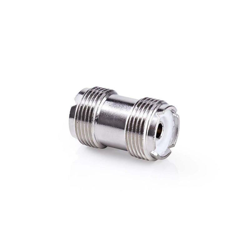 Nedis CSGP43940ME Satelliet- En Antenne-adapter Pl259 Female - Pl259 Female 10 Stuks Metaal