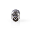 Nedis CSGP43941ME Satelliet- En Antenne-adapter Pl259 Male - Bnc Female 10 Stuks Metaal