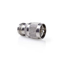 Nedis CSGP43942ME Satelliet- En Antenne-adapter Pl259 Male - N Female 10 Stuks Metaal