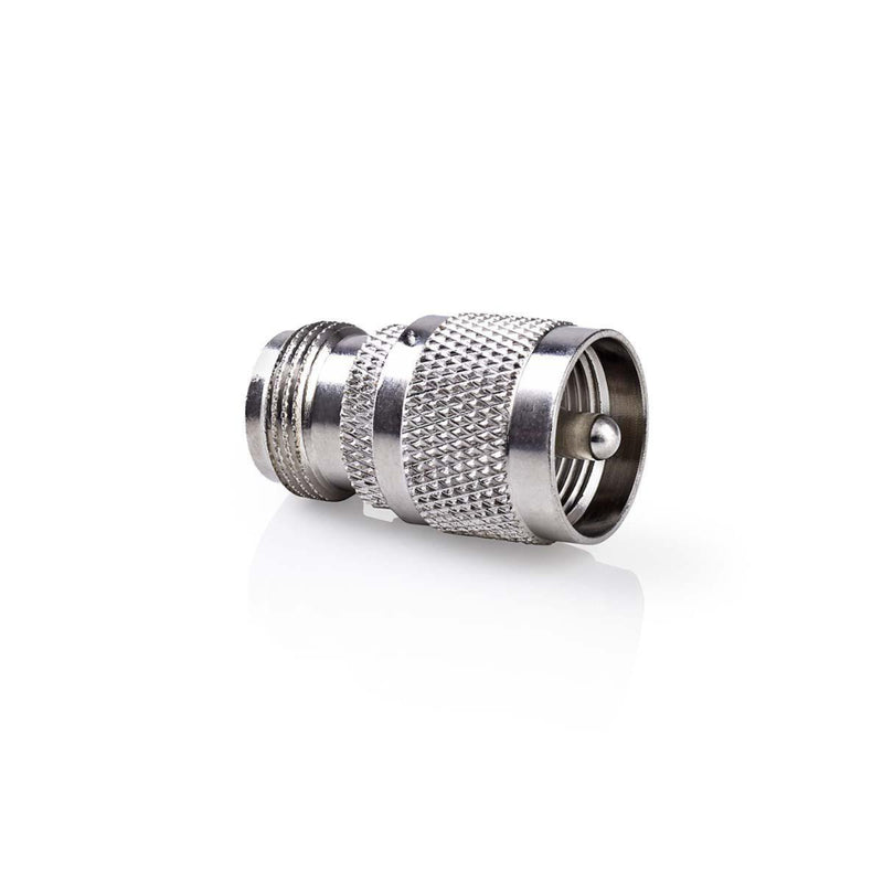 Nedis CSGP43942ME Satelliet- En Antenne-adapter Pl259 Male - N Female 10 Stuks Metaal