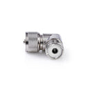 Nedis CSGP43943ME Satelliet- En Antenne-adapter Pl259 Male - Pl259 Female 10 Stuks Metaal