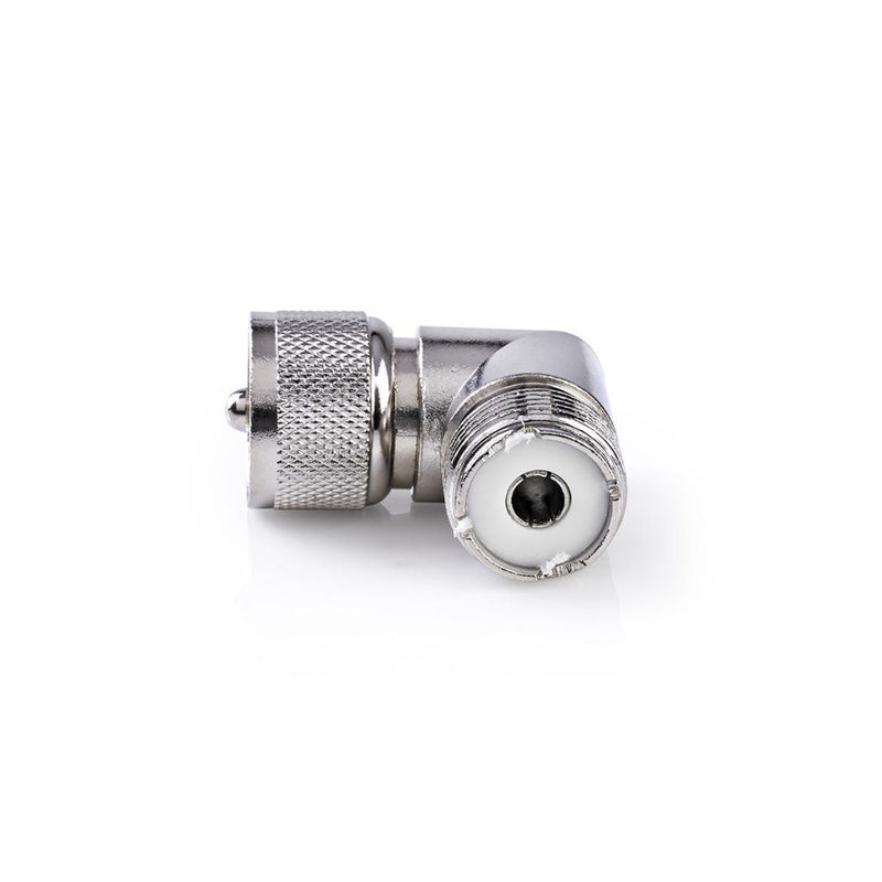 Nedis CSGP43943ME Satelliet- En Antenne-adapter Pl259 Male - Pl259 Female 10 Stuks Metaal