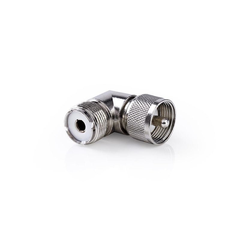 Nedis CSGP43943ME Satelliet- En Antenne-adapter Pl259 Male - Pl259 Female 10 Stuks Metaal