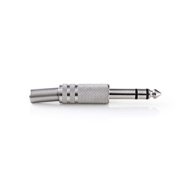 Nedis CAVC23900ME Jack-stereoconnector 6,35 Mm Male 25 Stuks Metaal