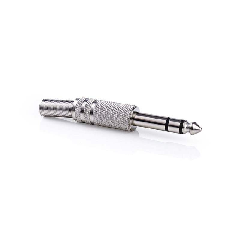 Nedis CAVC23900ME Jack-stereoconnector 6,35 Mm Male 25 Stuks Metaal