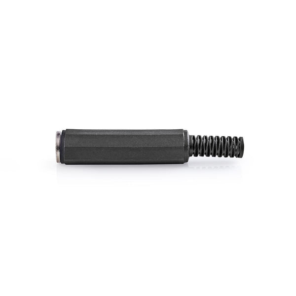 Nedis CAVC23910BK Jack-stereoconnector 6,35 Mm Female 25 Stuks Zwart