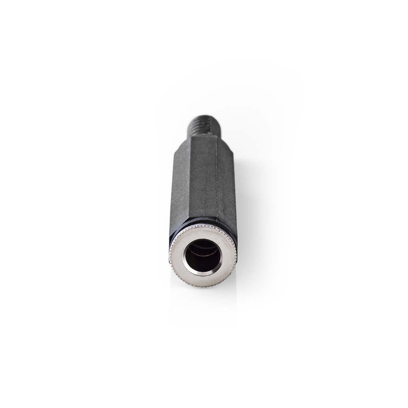 Nedis CAVC23910BK Jack-stereoconnector 6,35 Mm Female 25 Stuks Zwart