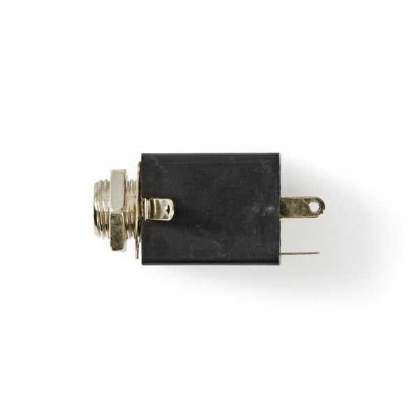 Nedis CAVC23990BK Bevestiging Voor Stereo-audiobehuizing 6,35 Mm Female 25 Stuks Zwart
