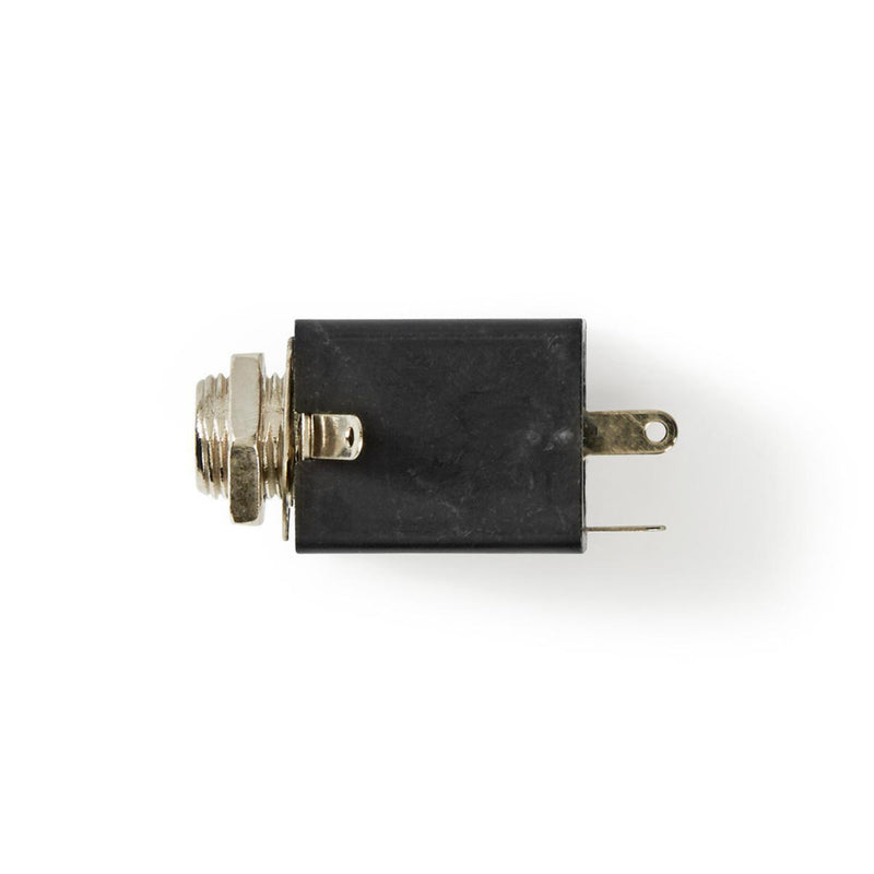 Nedis CAVC23990BK Bevestiging Voor Stereo-audiobehuizing 6,35 Mm Female 25 Stuks Zwart