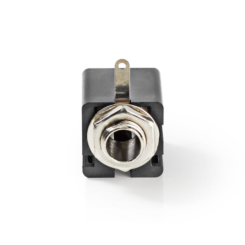 Nedis CAVC23990BK Bevestiging Voor Stereo-audiobehuizing 6,35 Mm Female 25 Stuks Zwart