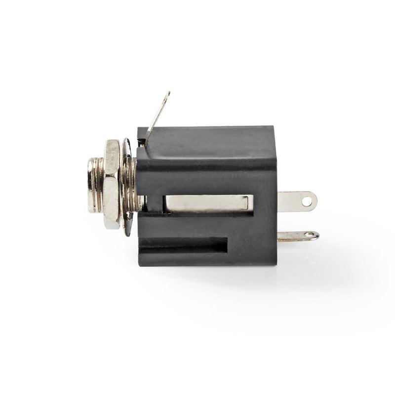 Nedis CAVC23990BK Bevestiging Voor Stereo-audiobehuizing 6,35 Mm Female 25 Stuks Zwart