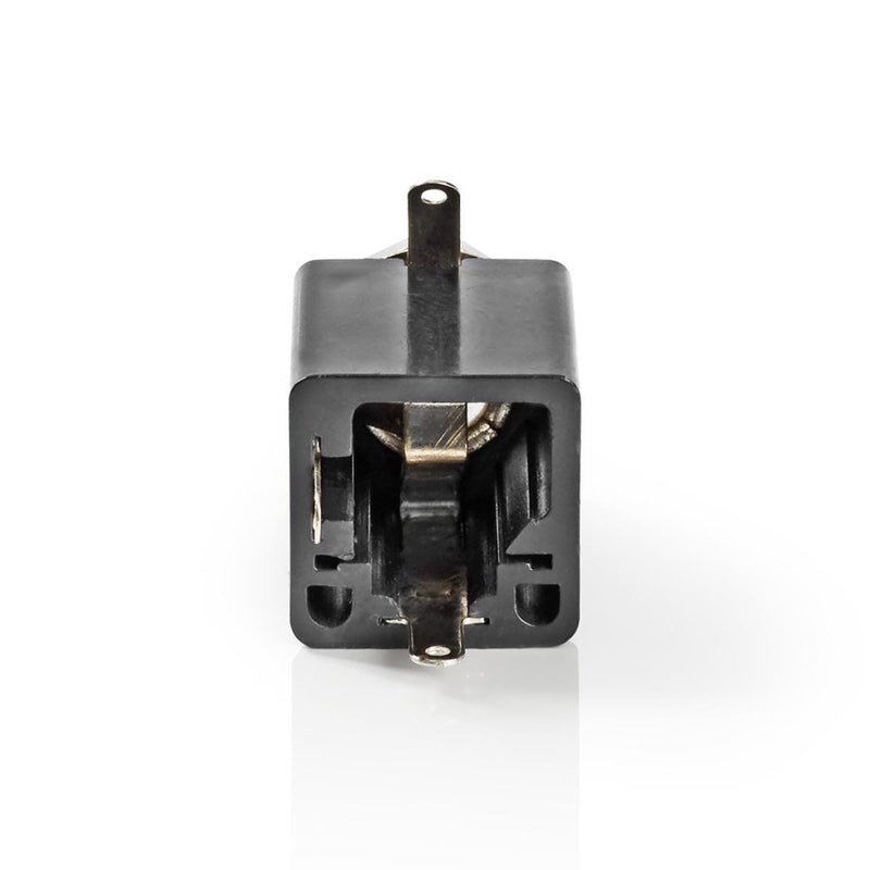 Nedis CAVC23990BK Bevestiging Voor Stereo-audiobehuizing 6,35 Mm Female 25 Stuks Zwart