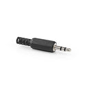 Nedis CAVC22900BK Jack-stereoconnector 3,5 Mm Male 25 Stuks Zwart