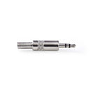 Nedis CAVC22900ME Jack-stereoconnector 3,5 Mm Male 25 Stuks Metaal
