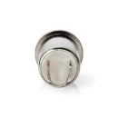 Nedis CAVC22990ME Jack-stereoconnector 3,5 Mm Female 25 Stuks Metaal