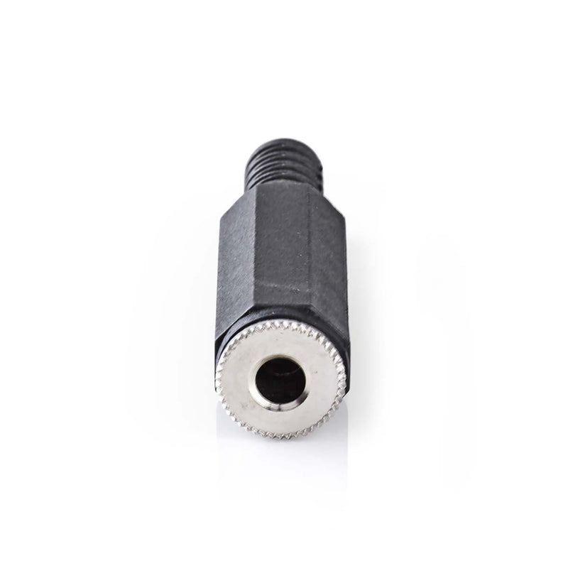 Nedis CAVC22910BK Jack-stereoconnector 3,5 Mm Female 25 Stuks Zwart