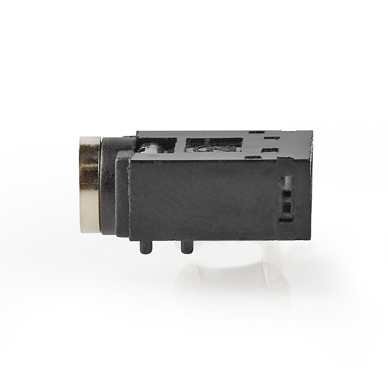 Nedis CAVC22991BK Bevestiging Voor Stereo-audiobehuizing 3,5 Mm Female 25 Stuks Zwart