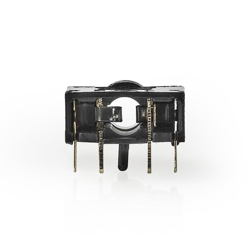 Nedis CAVC22991BK Bevestiging Voor Stereo-audiobehuizing 3,5 Mm Female 25 Stuks Zwart