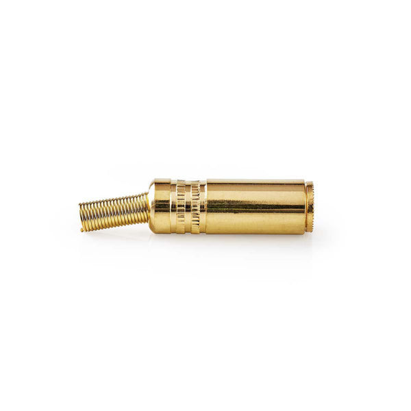 Nedis CAVC22910GD Jack-stereoconnector 3,5 Mm Female 25 Stuks Goud