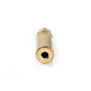Nedis CAVC22910GD Jack-stereoconnector 3,5 Mm Female 25 Stuks Goud