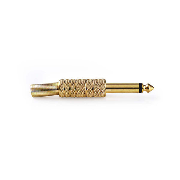Nedis CAVC23982GD Jack-monoconnector 6,35 Mm Male 25 Stuks Goud