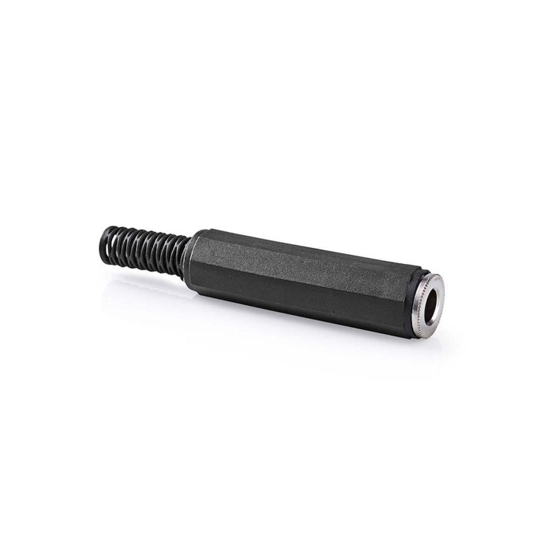 Nedis CAVC23985BK Jack-monoconnector 6,35 Mm Female 25 Stuks Zwart
