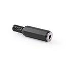 Nedis CAVC22985BK Jack-monoconnector 3,5 Mm Female 25 Stuks Zwart