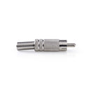 Nedis CAVC24901ME Rca-connector Rca Male 25 Stuks Metaal