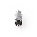 Nedis CAVC24901ME Rca-connector Rca Male 25 Stuks Metaal