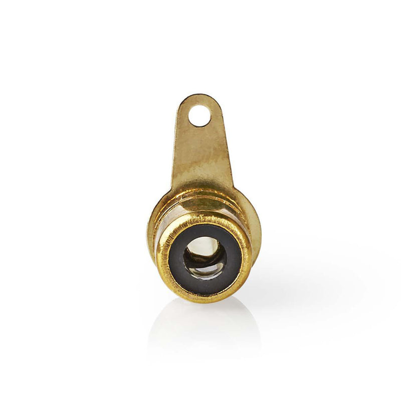 Nedis CAVC24922GD Rca-connector Rca Female 25 Stuks Goud
