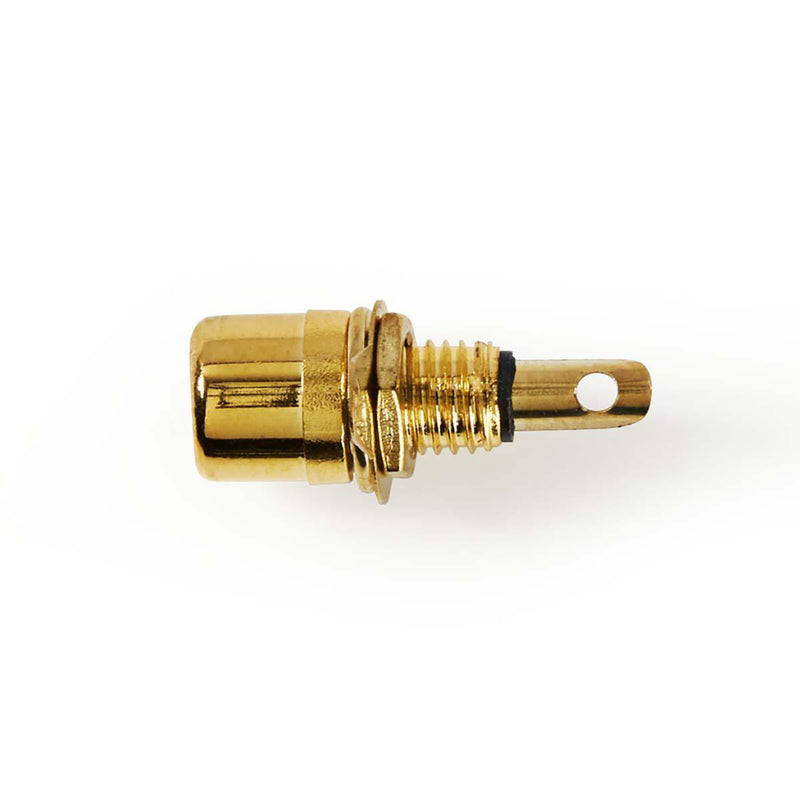 Nedis CAVC24922GD Rca-connector Rca Female 25 Stuks Goud