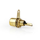 Nedis CAVC24922GD Rca-connector Rca Female 25 Stuks Goud