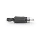 Nedis CAVC24905BK Rca-connector Rca Male 25 Stuks Zwart