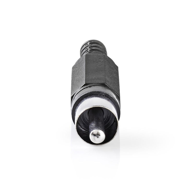 Nedis CAVC24905BK Rca-connector Rca Male 25 Stuks Zwart