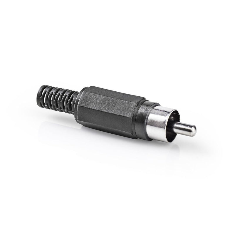 Nedis CAVC24905BK Rca-connector Rca Male 25 Stuks Zwart