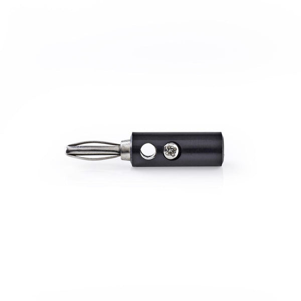 Nedis CAVC26900BK Banaanstekker Banaanstekker, Male 25 Stuks Zwart