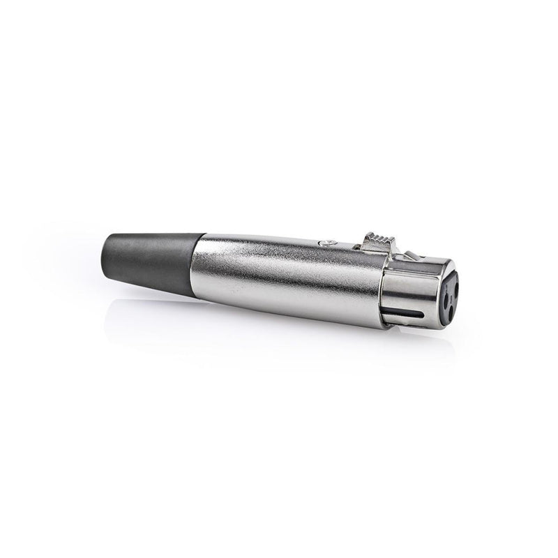 Nedis CAVC15902ME Xlr-connector Xlr 3-pins Female 25 Stuks Metaal