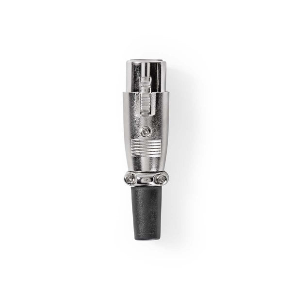 Nedis CAVC15905ME Xlr-connector Xlr 3-pins Female Met Schroefklem 25 Stuks Metaal