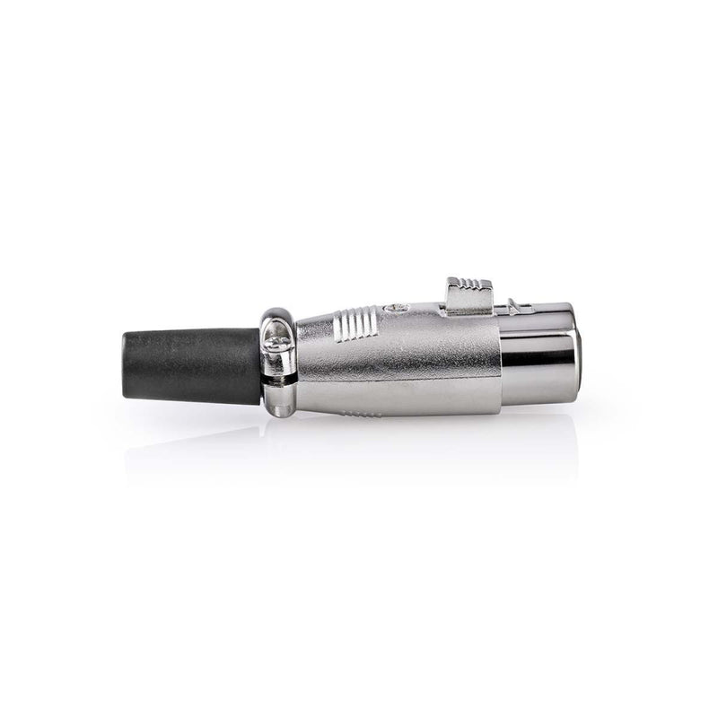 Nedis CAVC15905ME Xlr-connector Xlr 3-pins Female Met Schroefklem 25 Stuks Metaal