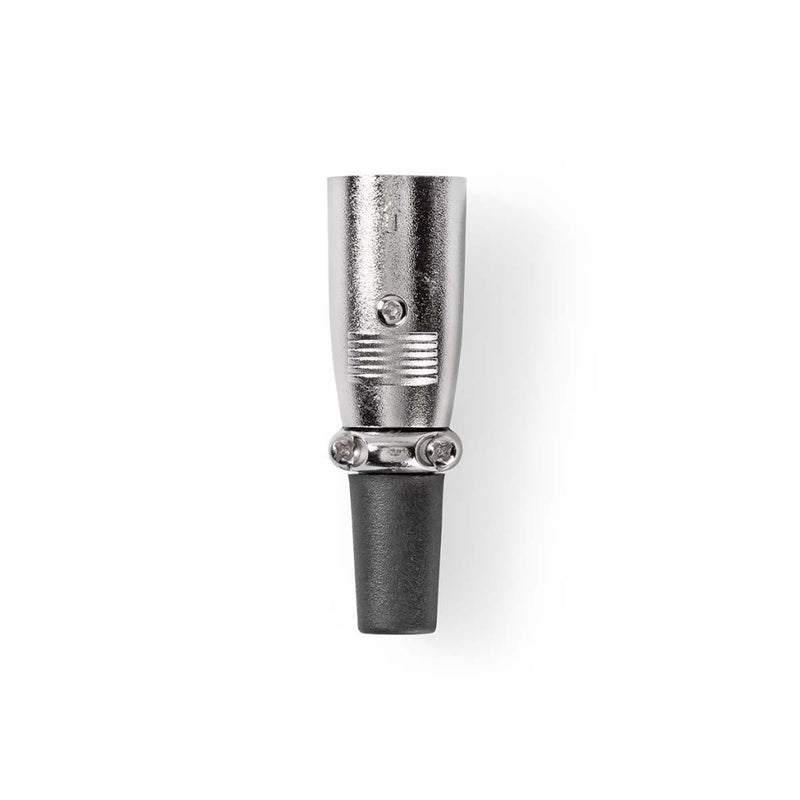 Nedis CAVC15904ME Xlr-connector Xlr 3-pins Male Met Schroefklem 25 Stuks Metaal