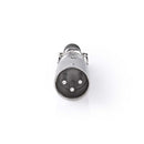 Nedis CAVC15904ME Xlr-connector Xlr 3-pins Male Met Schroefklem 25 Stuks Metaal