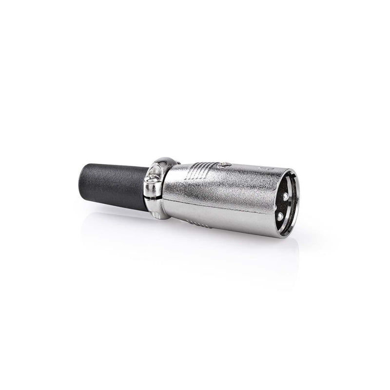 Nedis CAVC15904ME Xlr-connector Xlr 3-pins Male Met Schroefklem 25 Stuks Metaal