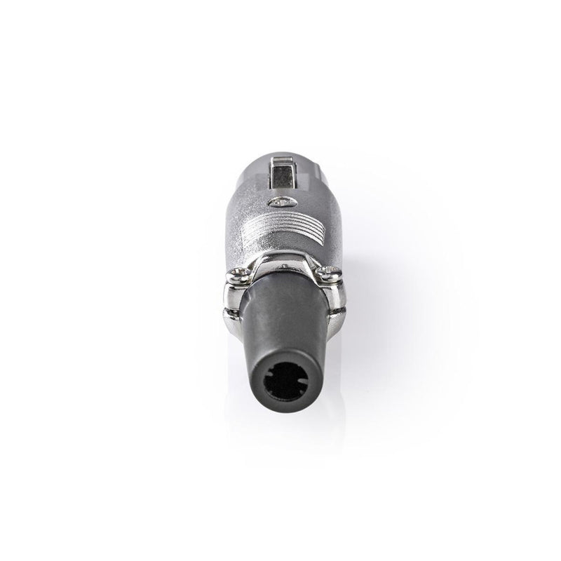 Nedis CAGP15971ME Xlr-connector Xlr 5-pins Female 10 Stuks Metaal