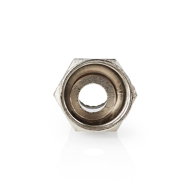 Nedis CSVC41901ME F-connector Mannelijk Voor 7,0mm-coaxkabels 25 Stuks Metaal