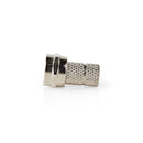 Nedis CSVC41906ME F-connector Mannelijk Voor 5,0mm-coaxkabels 25 Stuks Metaal